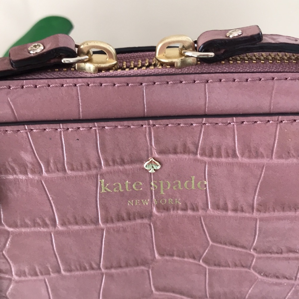 KATE SPADE ♠️ AUTHENTIC RIVERSIDE STREET EXOTIC SMALL FELIX SATCHEL NWT - Picture 14 of 17